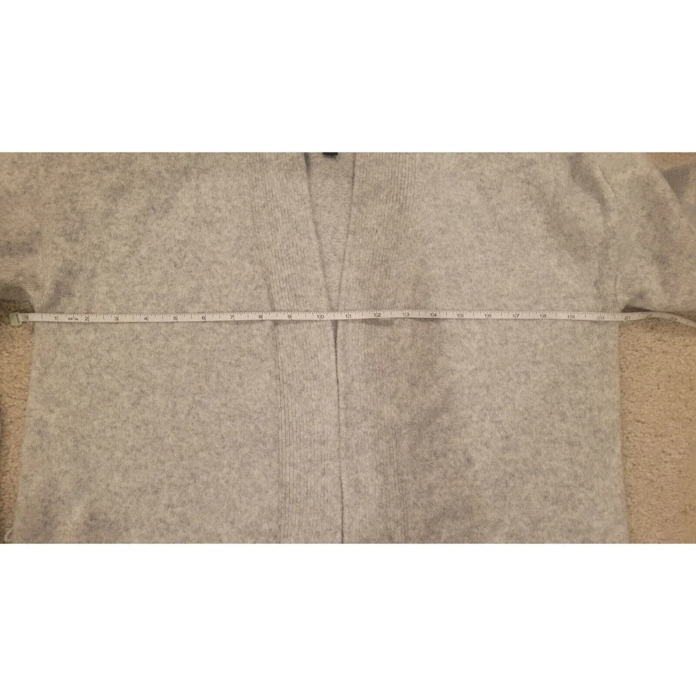 Gap Belted OPEN Cardigan Light Heather Gray Women’s Size SMALL. Grandma core